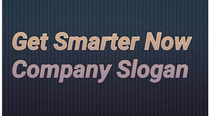 Get Smarter Now Company Slogan And Tagline