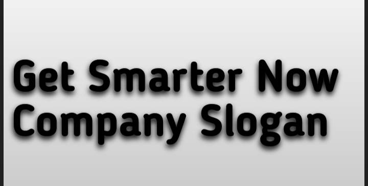 Get Smarter Now Company Slogan And Tagline