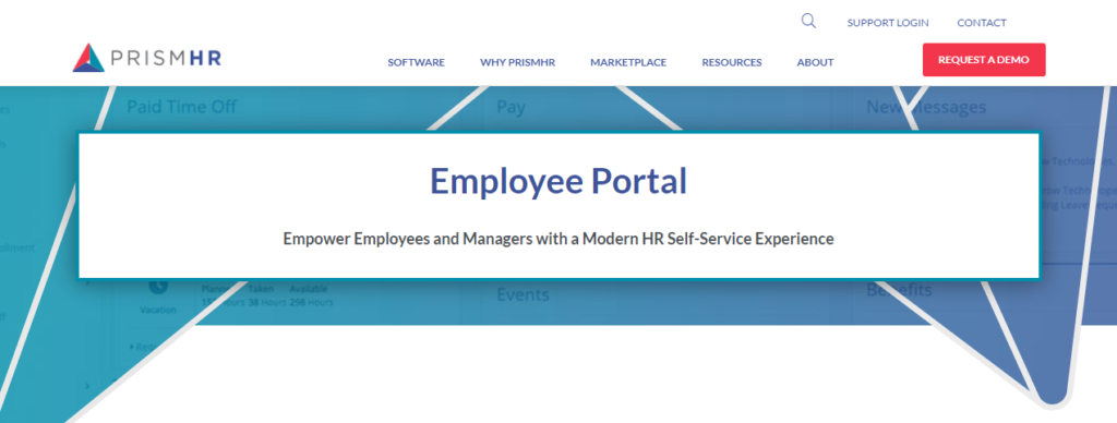 prismhr employee portal app